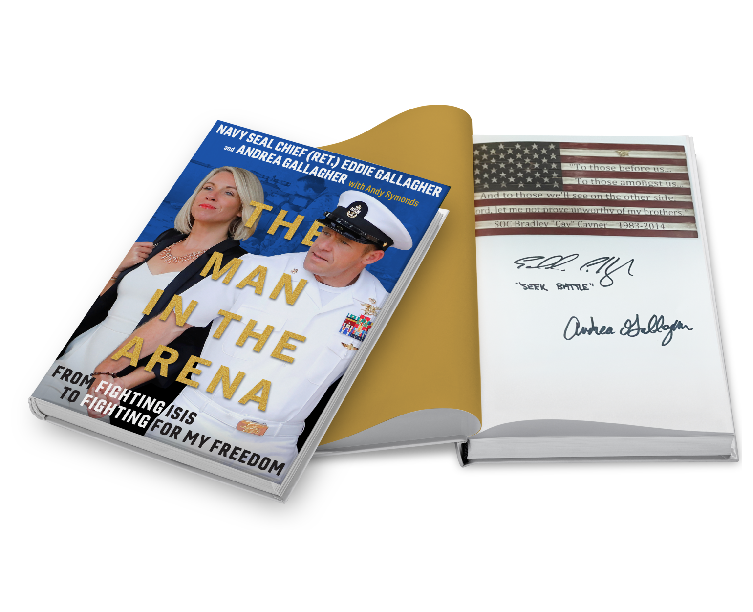 The Man in the Arena Signed Copy